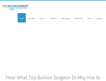 Tablet Screenshot of drmoy.com